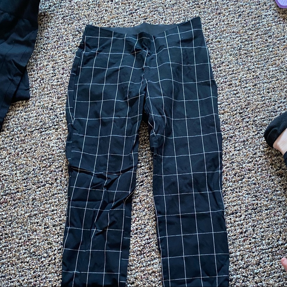 Black slacks